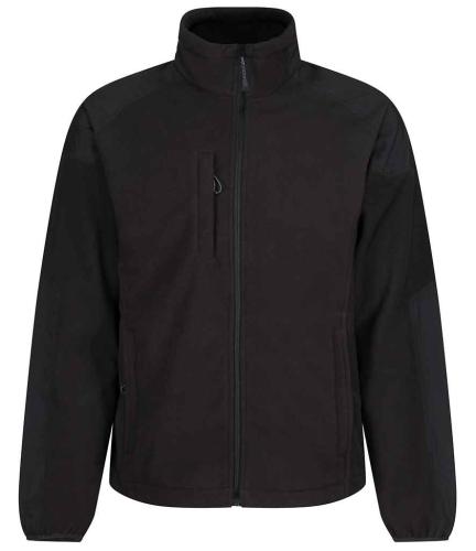 Regatta Broadstone Showerproof Micro Fleece Jacket - BLK - 3XL